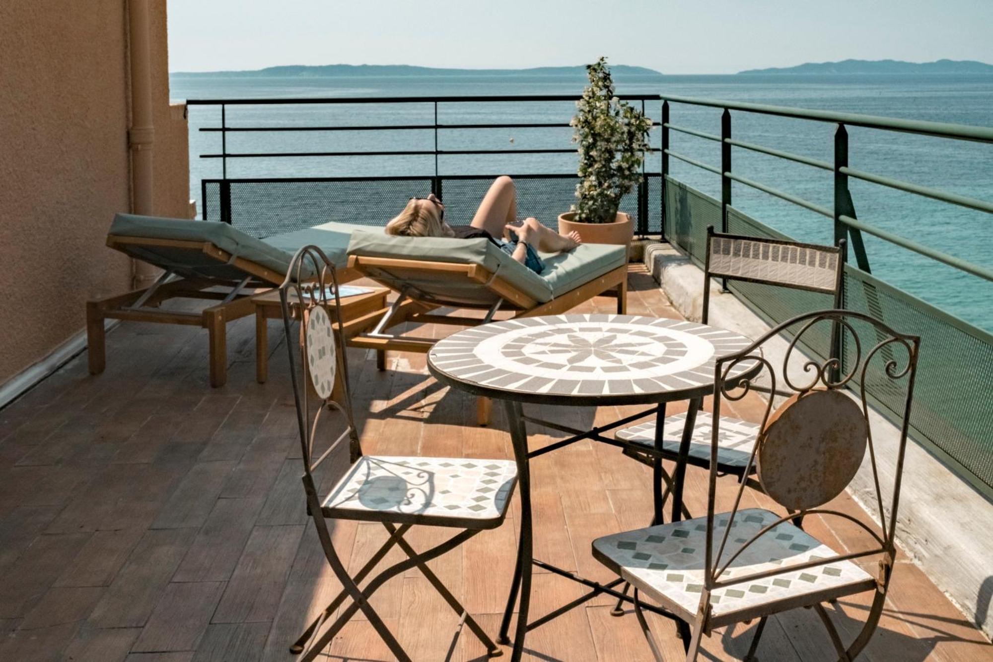 Surplage Hotel Cavaliere Le Lavandou Luaran gambar